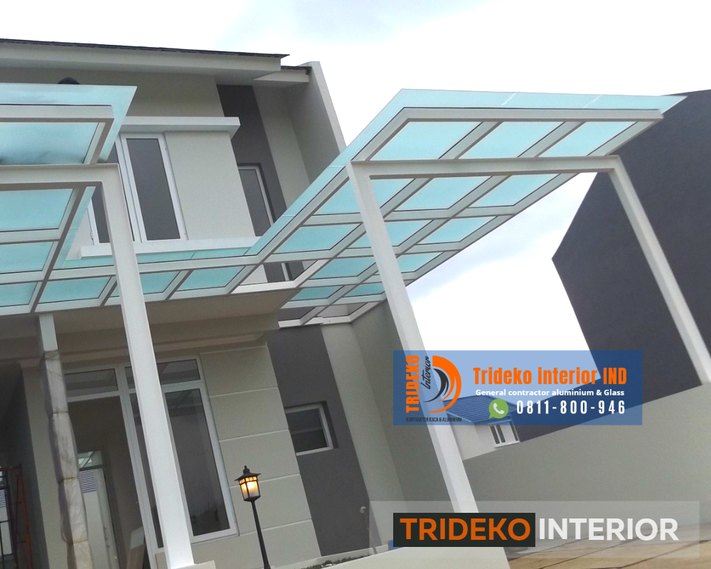 kanopi-kaca-sandblast-5 Atap Kaca Solusi Modern untuk Keindahan dan Keteduhan tinggal di Jakarta Selatan